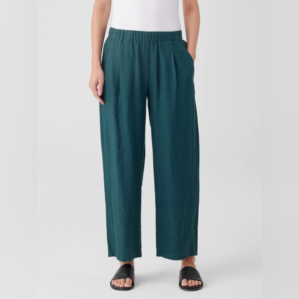 Eileen Fisher 100% Organic Linen Pant